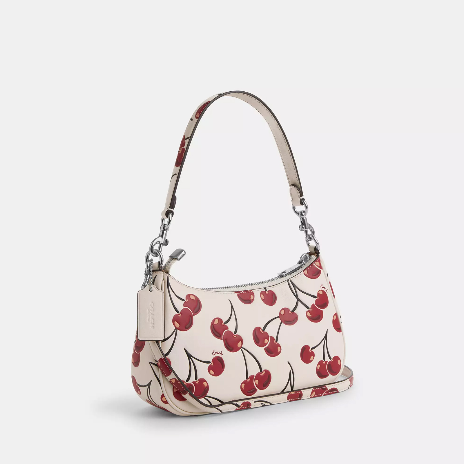 Teri Shoulder Bag With Cherry Print