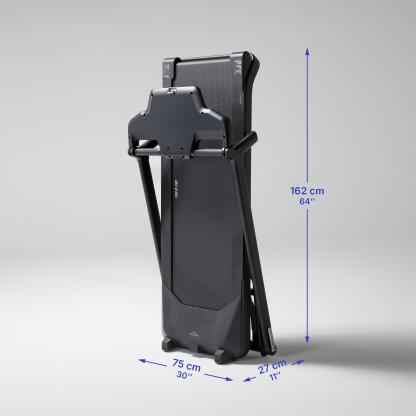 DOMYOS Tapis de course pliable RUN500, 16 km/h, avec garantie Decathlon