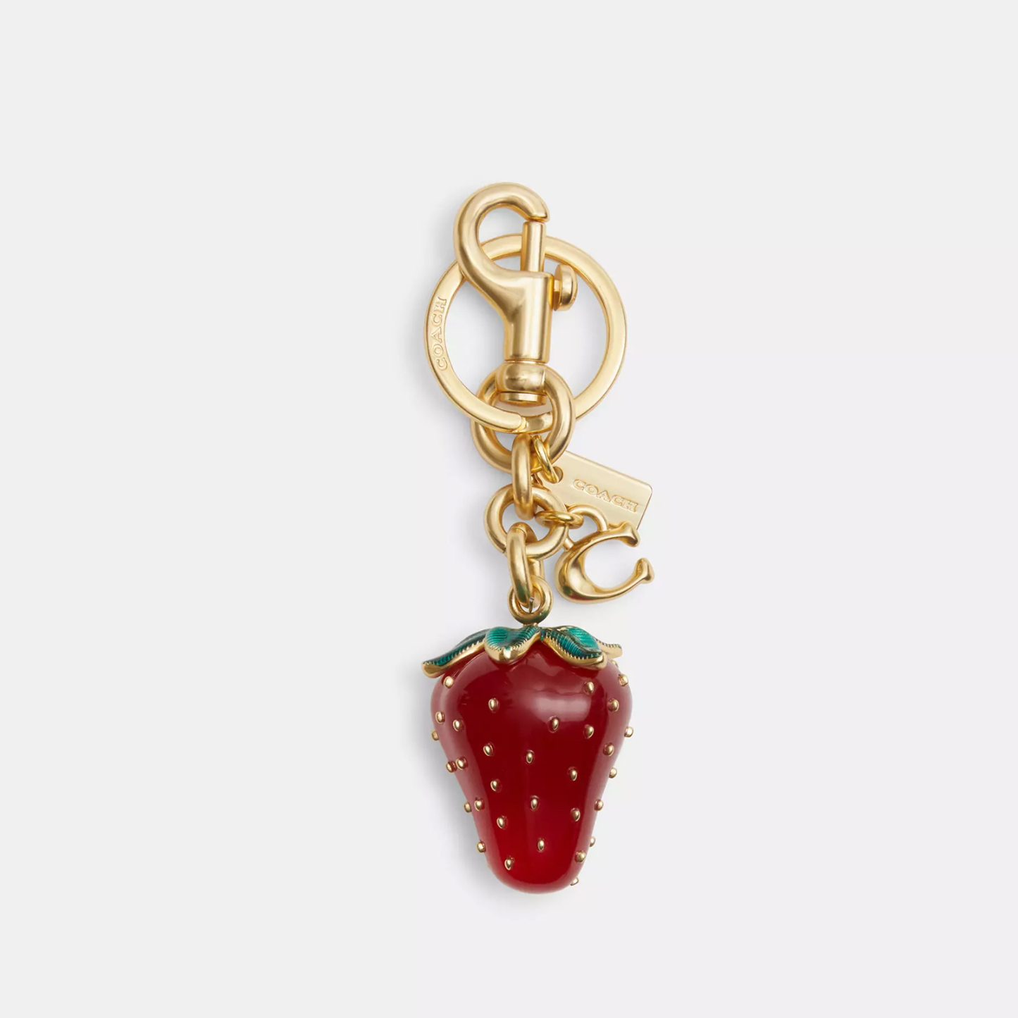 Strawberry Bag Charm
