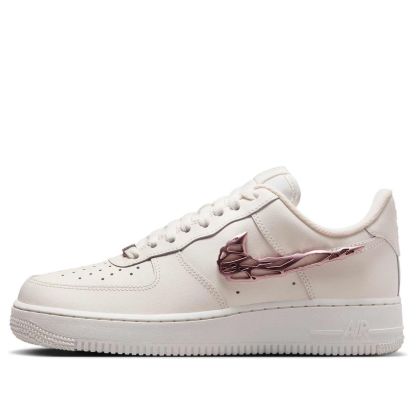 (WMNS) Nike Air Force 1 Low 'Liquid Metal Swoosh Metallic Pink' IF1686-161