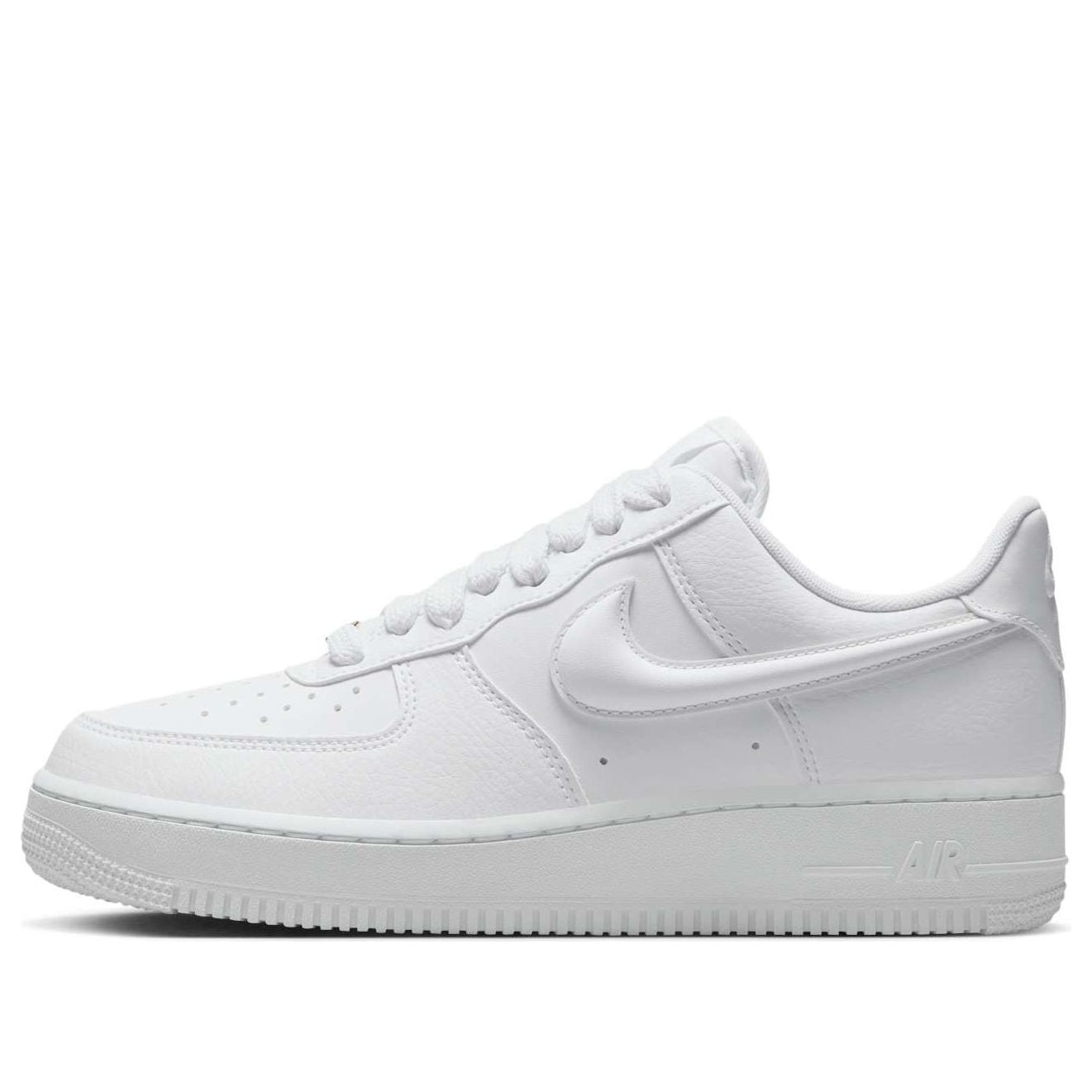 (WMNS) Nike Air Force 1 Low '07 Next Nature 'Triple White Bulbous Swoosh' HF2014-100