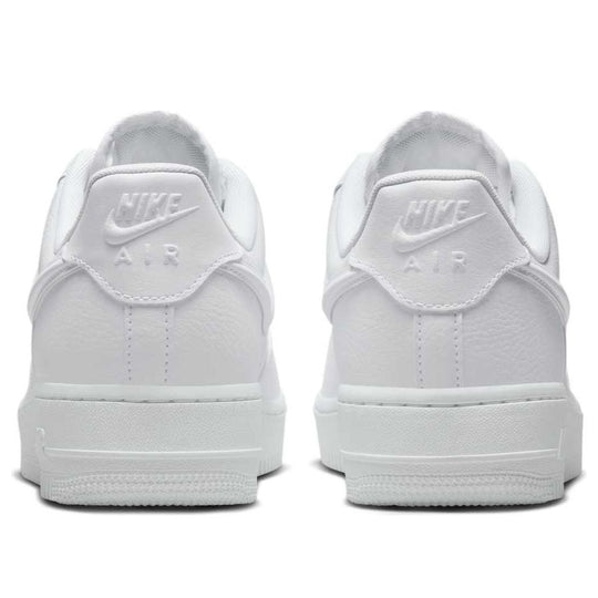 (WMNS) Nike Air Force 1 Low '07 Next Nature 'Triple White Bulbous Swoosh' HF2014-100