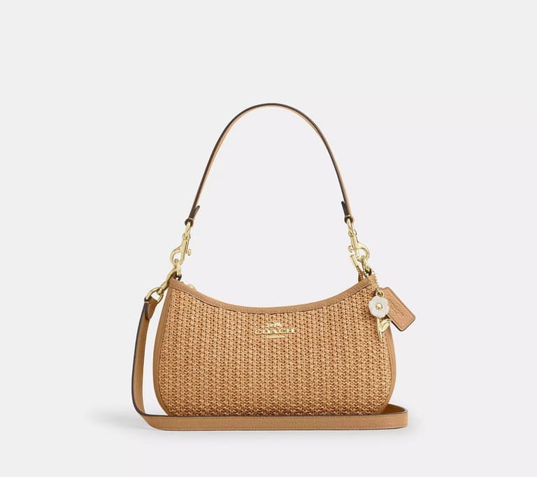 Sac porté épaule Teri avec breloque