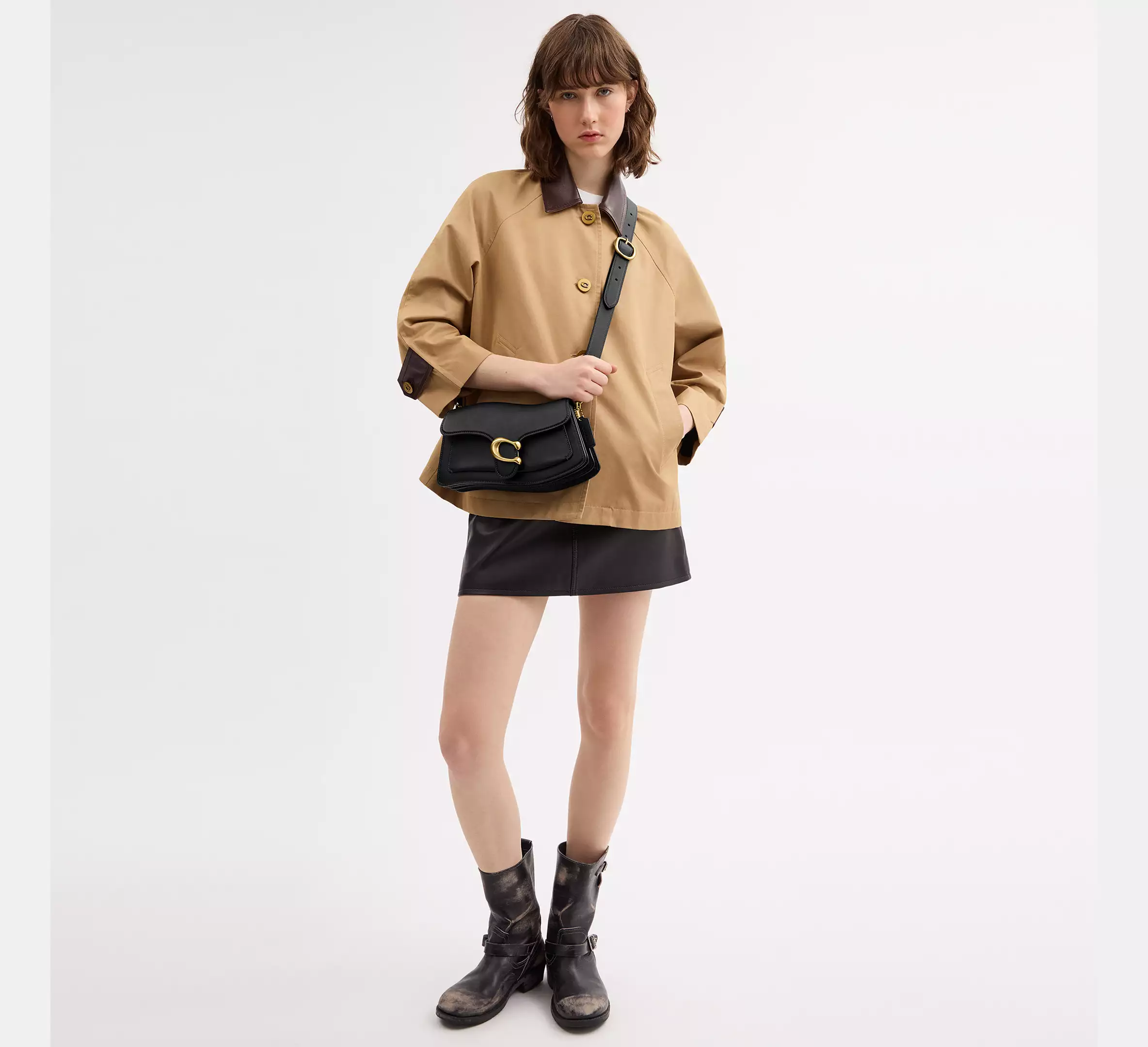 Twisted Tabby Shoulder Bag