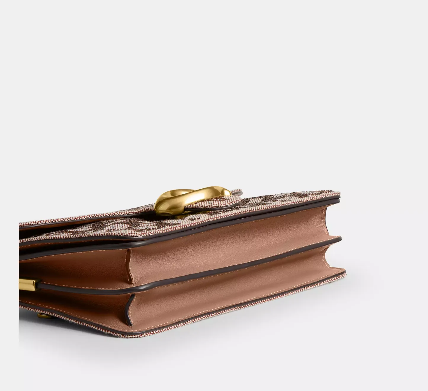 Sac bandoulière Tabby 26 en jacquard signature cristal