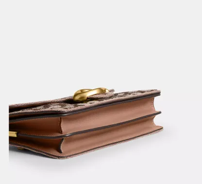 Sac bandoulière Tabby 26 en jacquard signature cristal