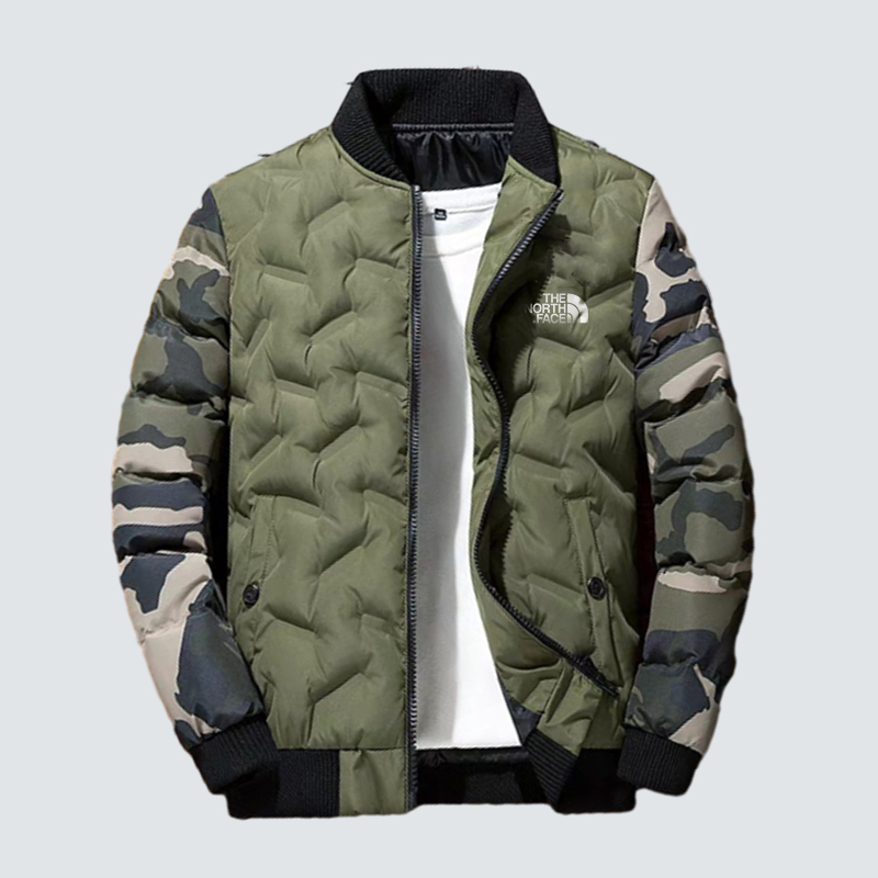 The Nothtrth Face - Doudoune d'hiver pour homme à motif camouflage