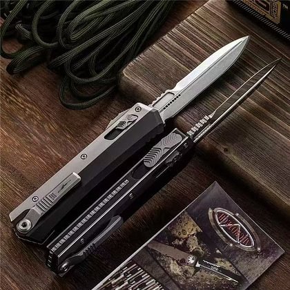 ⚡Last Day 70% OFF丨Microtech GK Series-Snake God OTF Automatic Knife ✈️Buy 2 Get Free Shipping