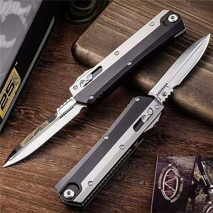 ⚡Last Day 70% OFF丨Microtech GK Series-Snake God OTF Automatic Knife ✈️Buy 2 Get Free Shipping
