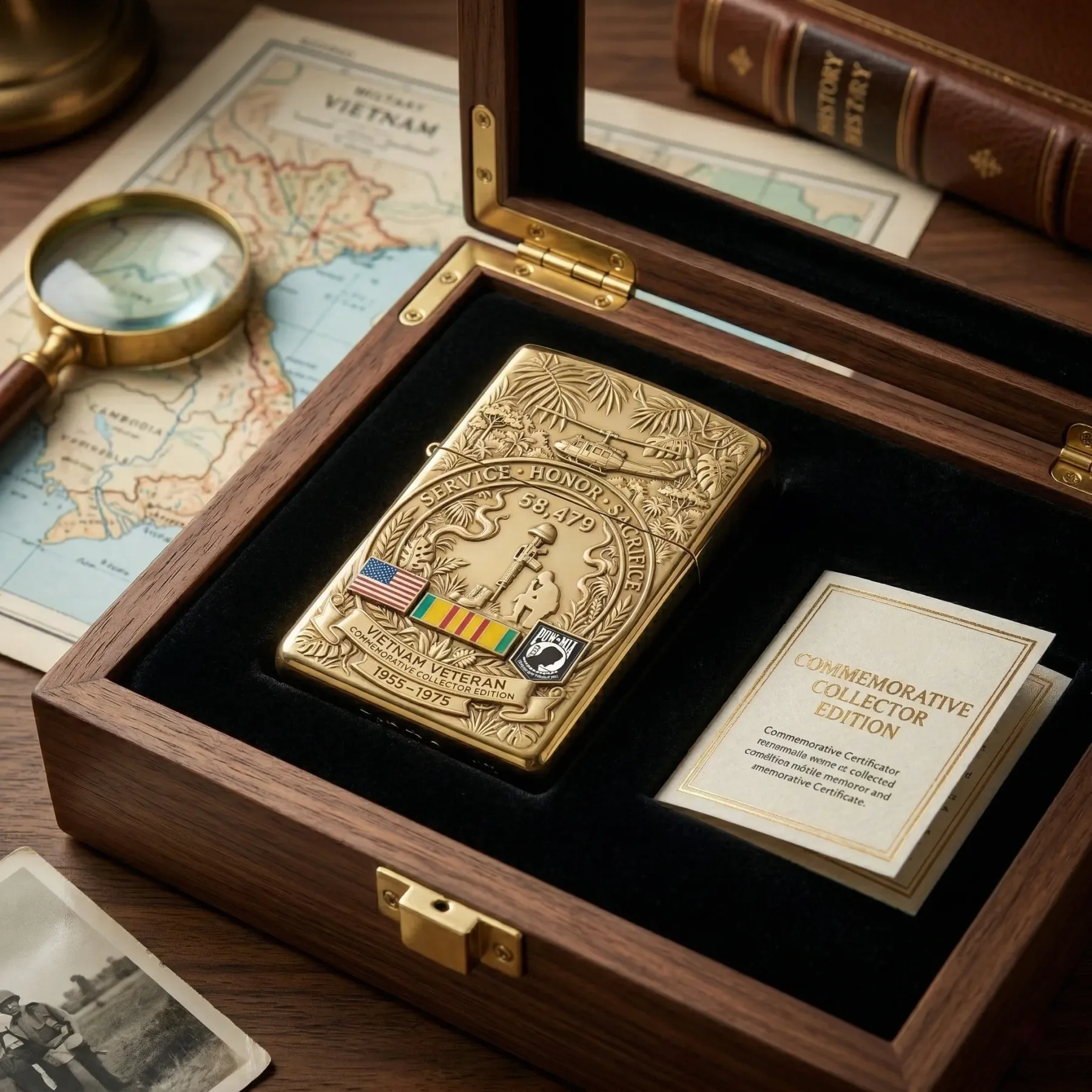 🇺🇸 Last Day Promo: 49% OFF 🎖️Vietnam Veteran Commemorative Limited Edition Lighter - Buy 2 Get 1 Free & ✈️Free Shipping Today!