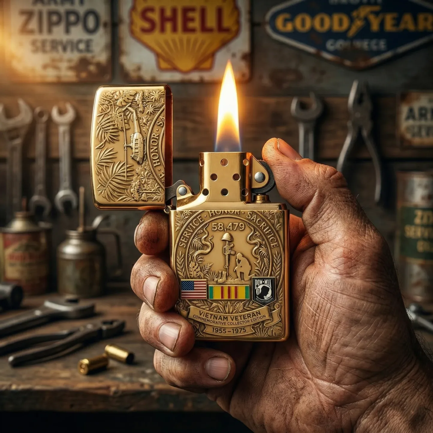 🇺🇸 Last Day Promo: 49% OFF 🎖️Vietnam Veteran Commemorative Limited Edition Lighter - Buy 2 Get 1 Free & ✈️Free Shipping Today!