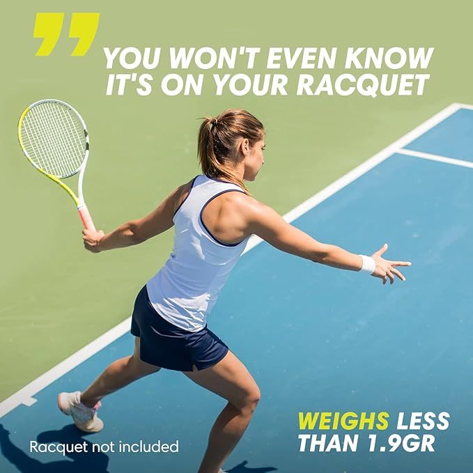 Portable tennis racket marker 