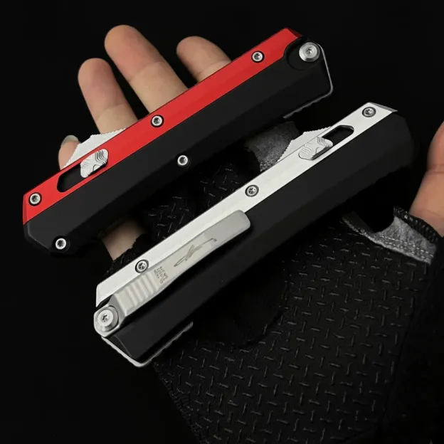 ⚡Last Day 70% OFF丨Microtech GK Series-Snake God OTF Automatic Knife ✈️Buy 2 Get Free Shipping