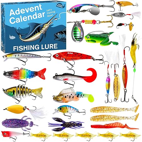 ✨Limited Stock🎣 2025 Advent Calendar - Fishing Bait Set