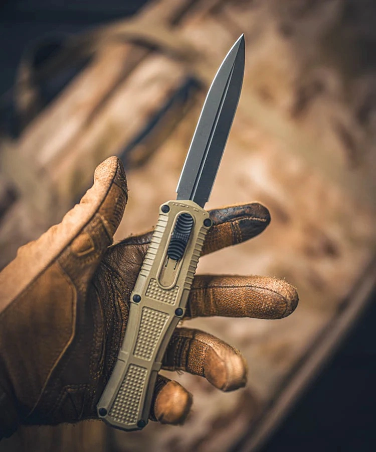 ⚡Last Day 70% OFF🔥Benchmade 3370GY Claymore OTF Automatic knife ✈️Buy 2 Get Free Shipping