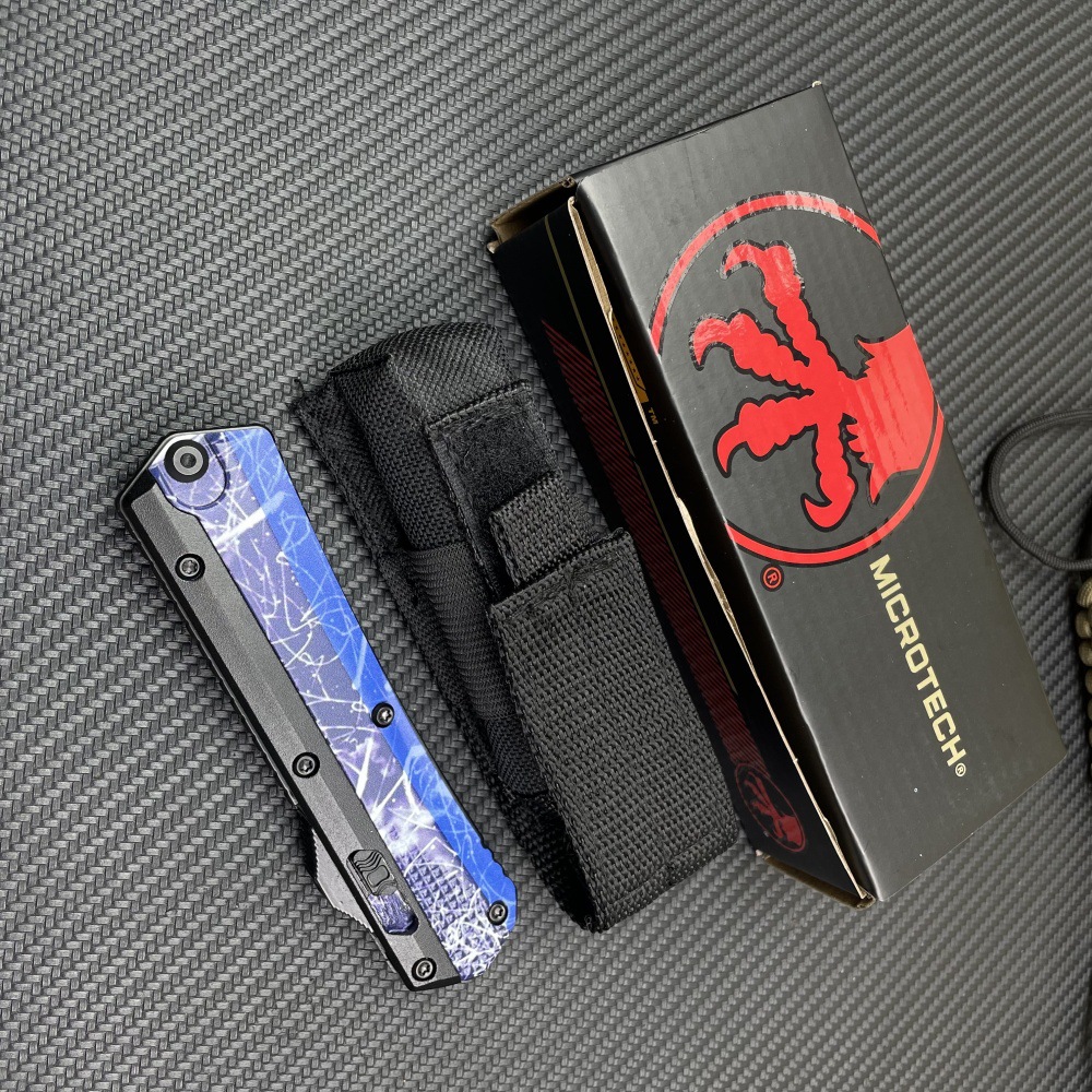 ⚡Last Day 70% OFF丨Microtech GK Series-Snake God OTF Automatic Knife ✈️Buy 2 Get Free Shipping