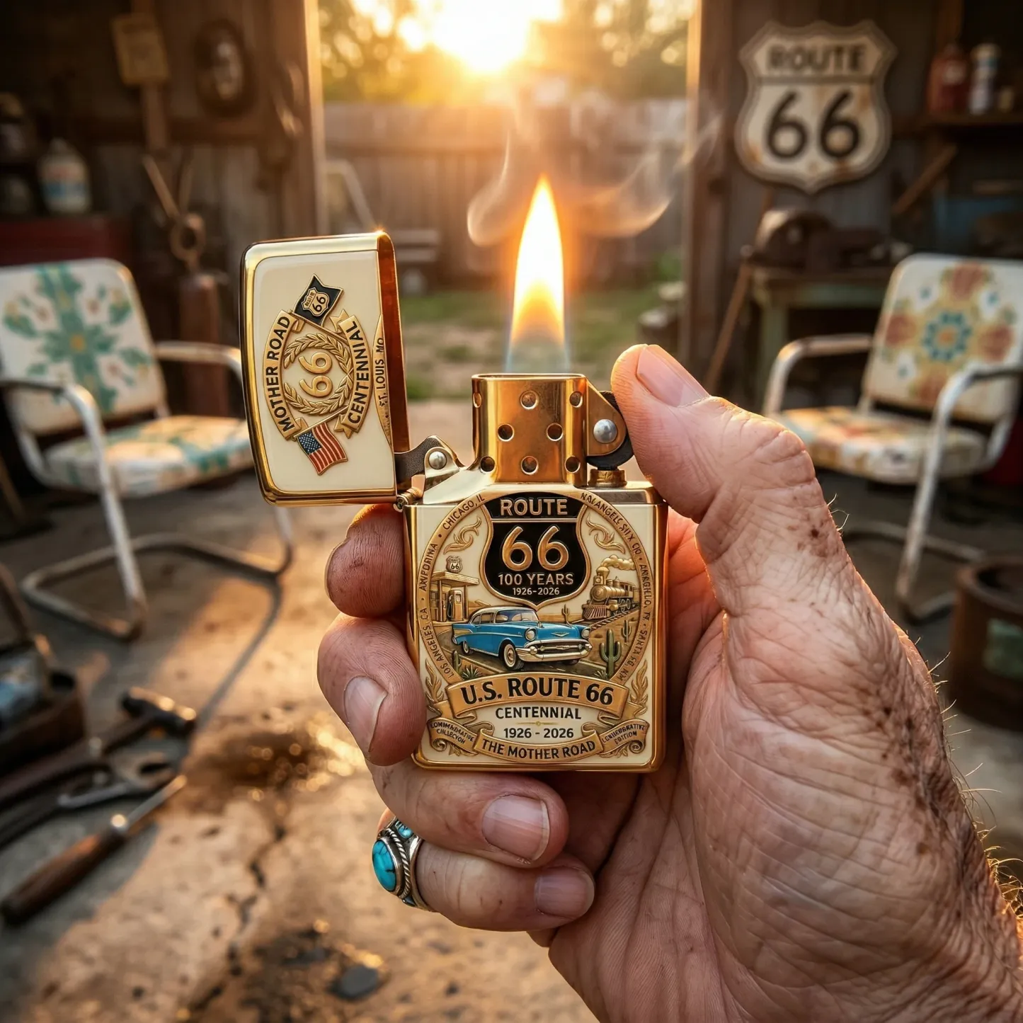 🚗Last Day Promo: 49% OFF 🎖️ U.S. Route 66 Centennial Limited Edition Lighter - ✈️Buy 2 Free Shipping Today!