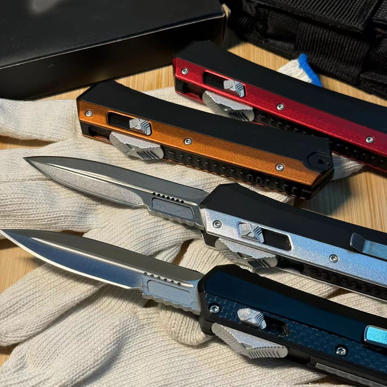 ⚡Last Day 70% OFF丨Microtech GK Series-Snake God OTF Automatic Knife ✈️Buy 2 Get Free Shipping