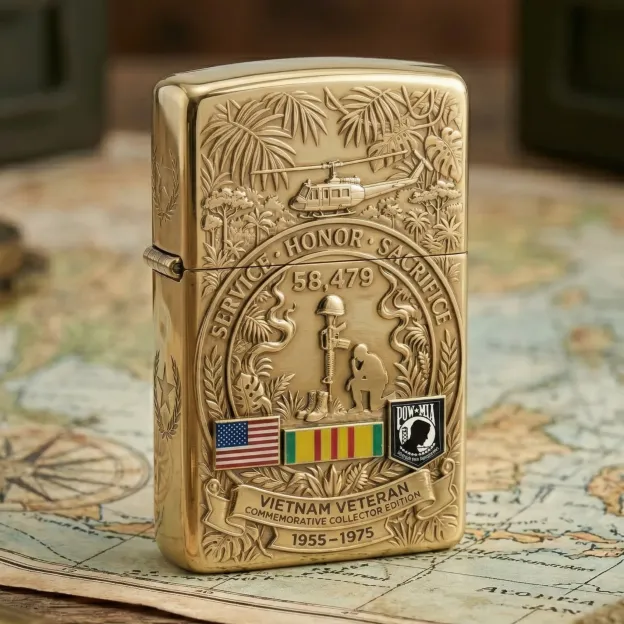 🇺🇸 Last Day Promo: 49% OFF 🎖️Vietnam Veteran Commemorative Limited Edition Lighter - Buy 2 Get 1 Free & ✈️Free Shipping Today!