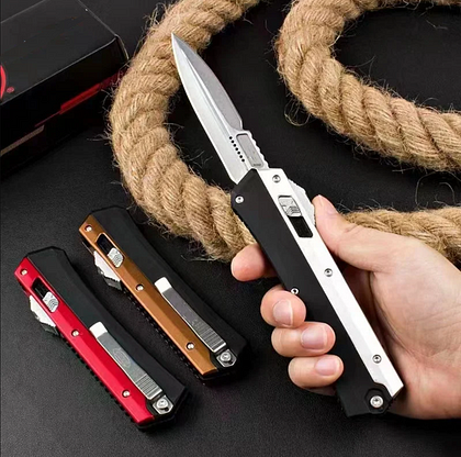 ⚡Last Day 70% OFF丨Microtech GK Series-Snake God OTF Automatic Knife ✈️Buy 2 Get Free Shipping