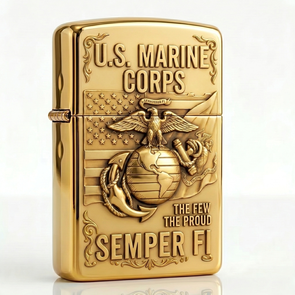 🏆Last Day Promo: 60% OFF 🎖️ U.S. Marine Corps Vintage Lighter