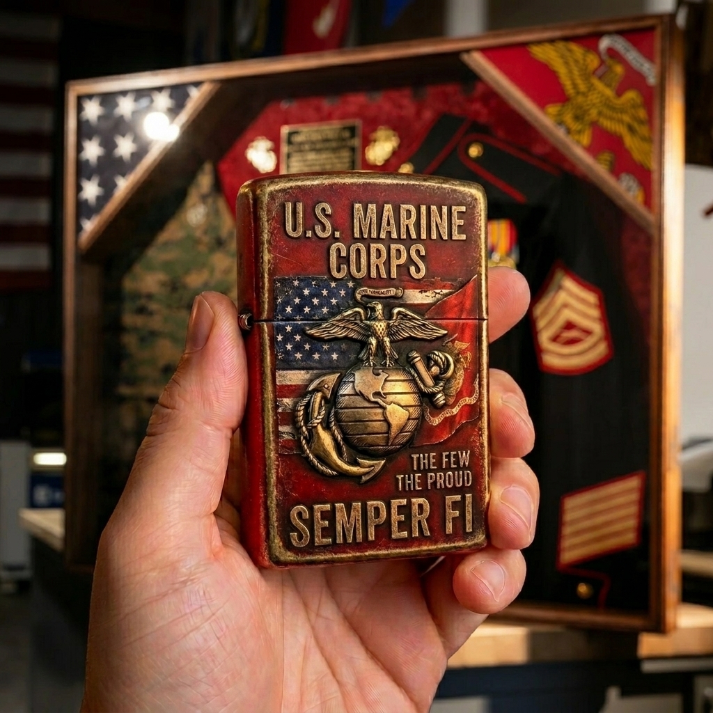 🏆Last Day Promo: 60% OFF 🎖️ U.S. Marine Corps Vintage Lighter