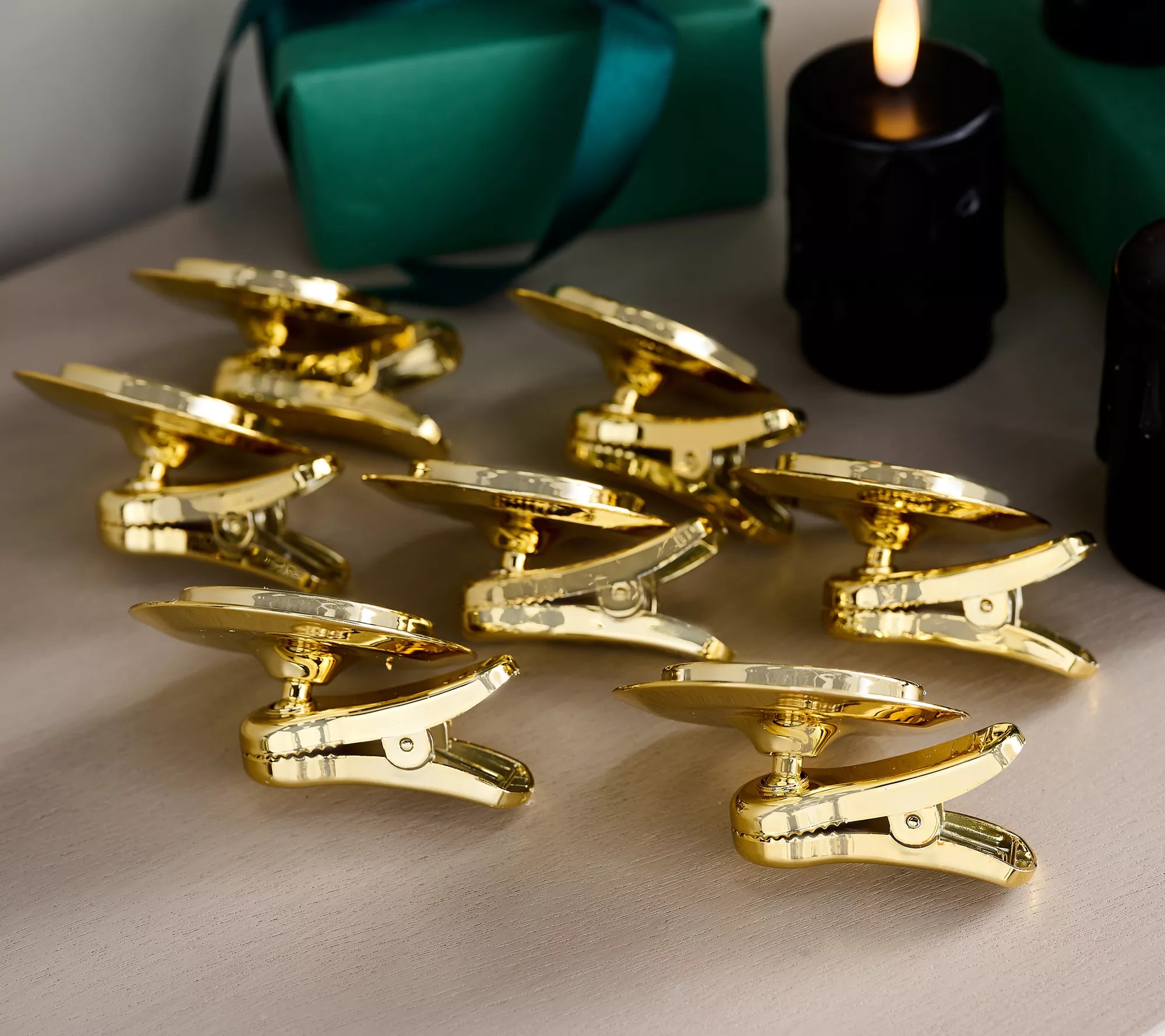 💝𝐐𝐕𝐂 𝐃𝐞𝐚𝐥𝐬 𝐨𝐧 𝐭𝐡𝐞 𝐃𝐚𝐢𝐥𝐲✨ Set of 12 LED Taper Tree Clip-On Candles