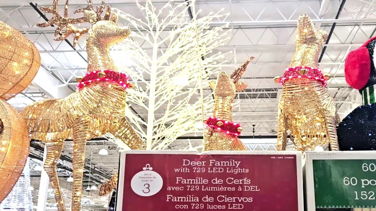 💝𝐐𝐕𝐂 𝐃𝐞𝐚𝐥𝐬 𝐨𝐧 𝐭𝐡𝐞 𝐃𝐚𝐢𝐥𝐲✨6ft (1.8m) Indoor/Outdoor Christmas Reindeer Family with 882 LED Lights, Set of 3