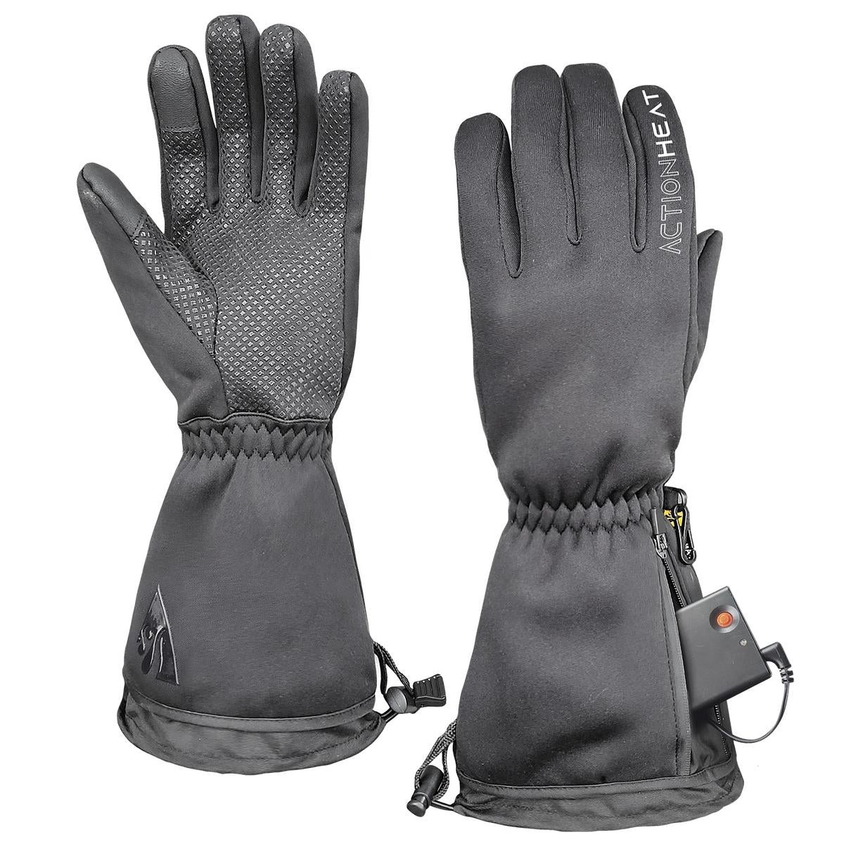 🎄Christmas Sale - Buy 1 Get 1 Free🎁ActionHeat Adjustable AA Battery Heated Snow Gloves