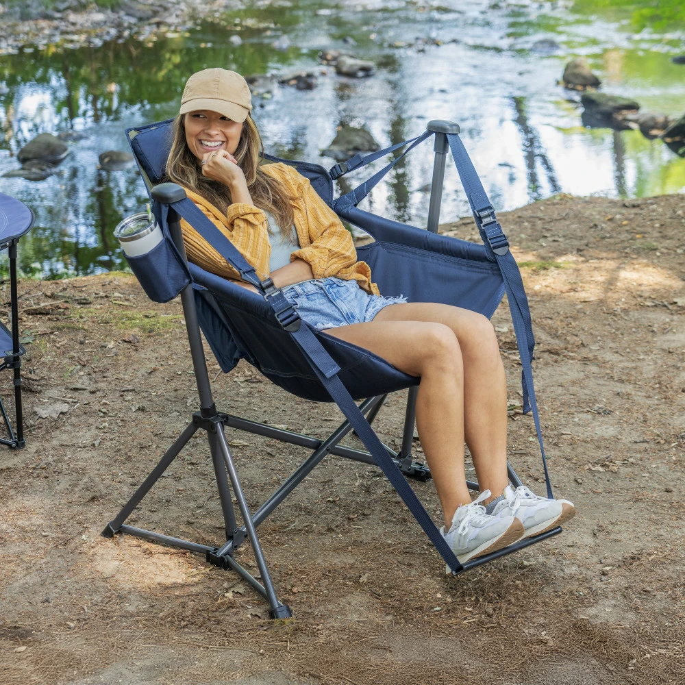 🔥This Week's Special Sale BUY 2 GET 1 FREE🔥RIO Swinging Hammock Chair with Footrest