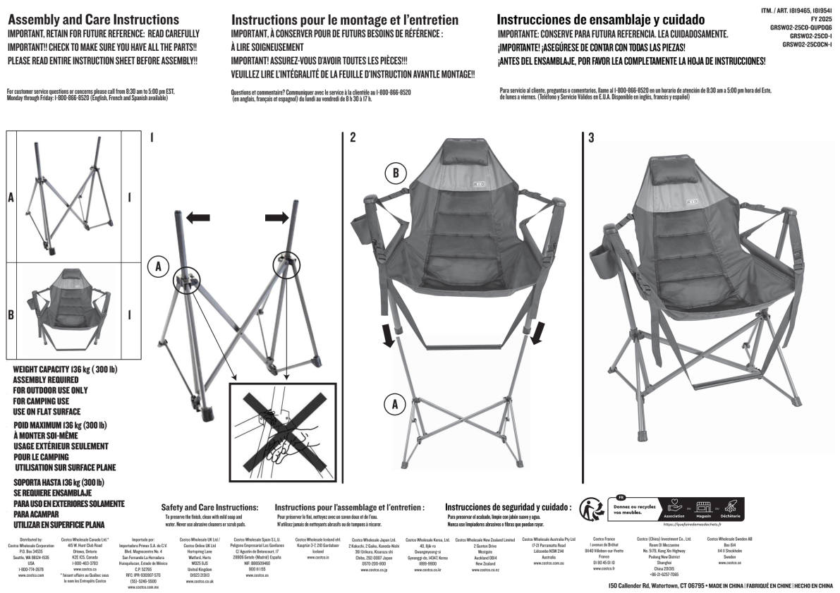 🔥This Week's Special Sale BUY 2 GET 1 FREE🔥RIO Swinging Hammock Chair with Footrest