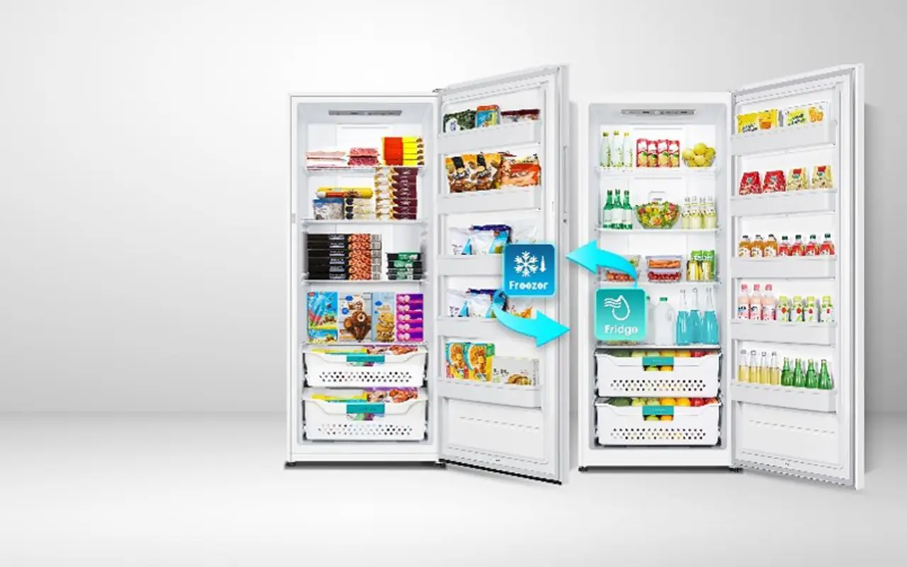 🔥This Week's Special Clearance Sale🔥Hisense 21.2 cu. ft. Garage Ready Frost Free Convertible Upright Freezer in White