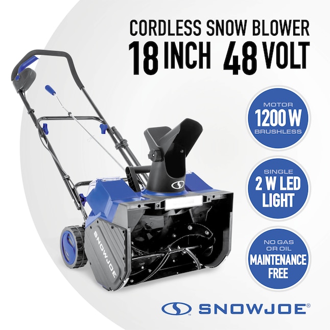 💝𝐐𝐕𝐂 𝐃𝐞𝐚𝐥𝐬 𝐨𝐧 𝐭𝐡𝐞 𝐃𝐚𝐢𝐥𝐲✨Snow Joe 24V-X2-SB18U 48-Volt iON+ Cordless Snow Blower Kit