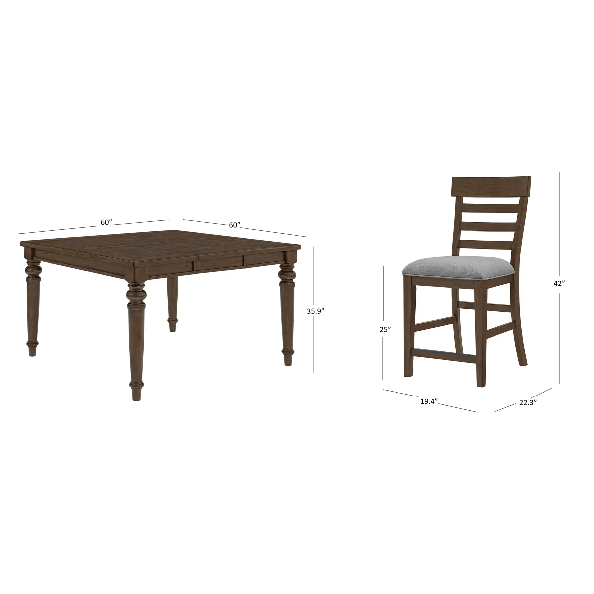 🔥This Week's Special Sale🔥Concord Counter Height Dining Table and 8 Chairs