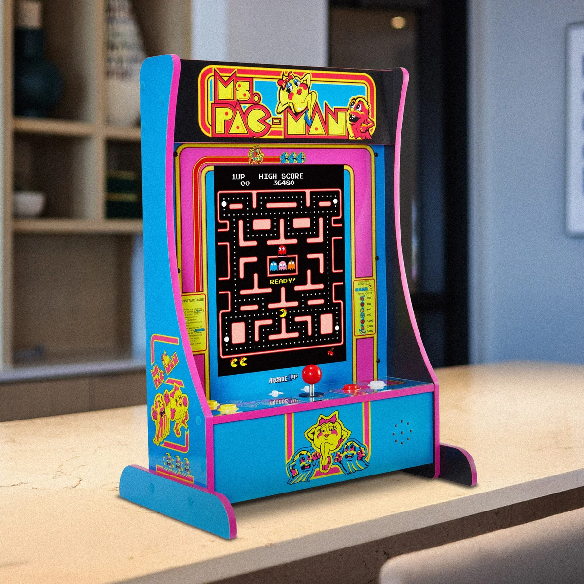 🔥This Week's Special Clearance Sale 🔥Arcade1Up Ms. PAC-MAN Partycade 12 Games in 1