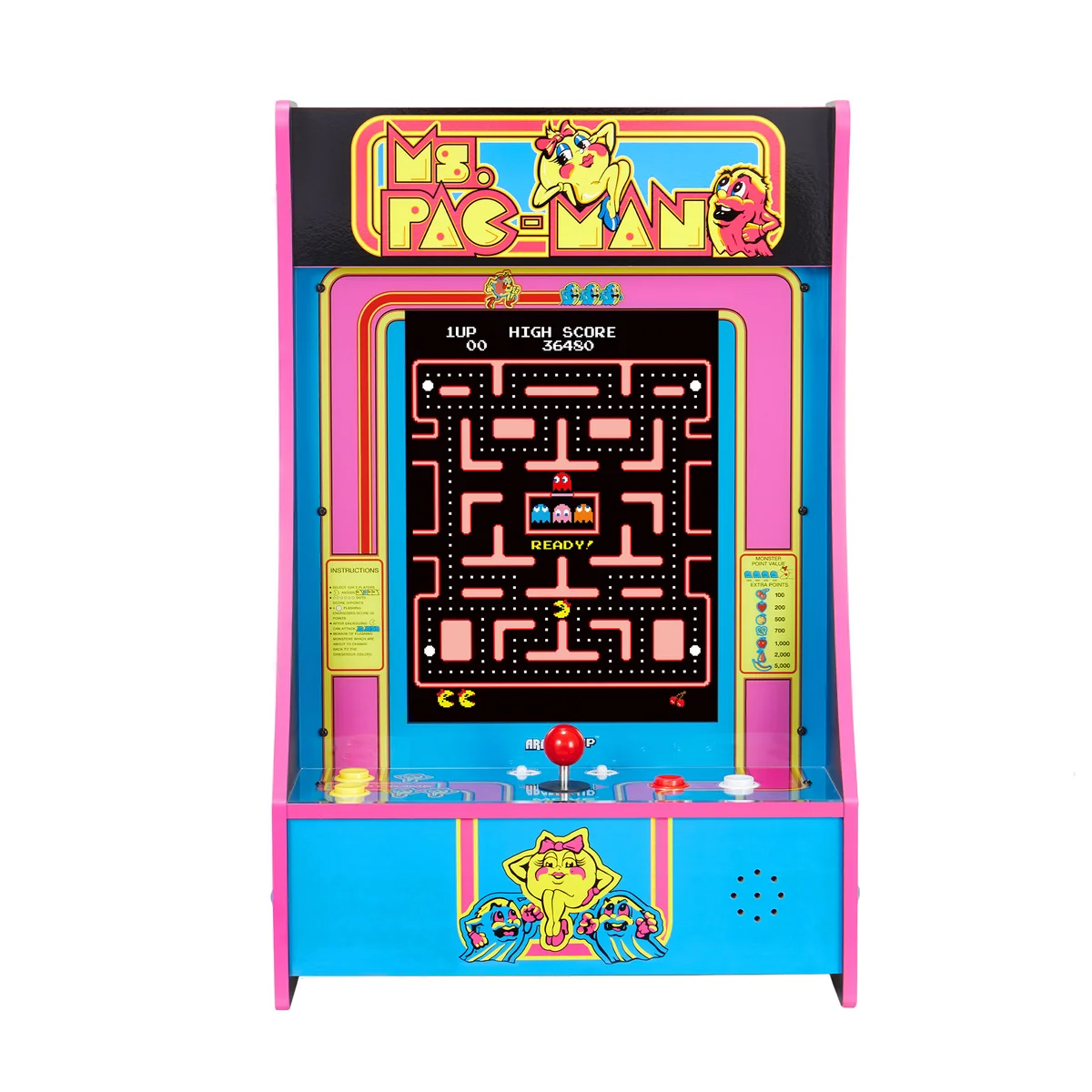 🔥This Week's Special Clearance Sale 🔥Arcade1Up Ms. PAC-MAN Partycade 12 Games in 1