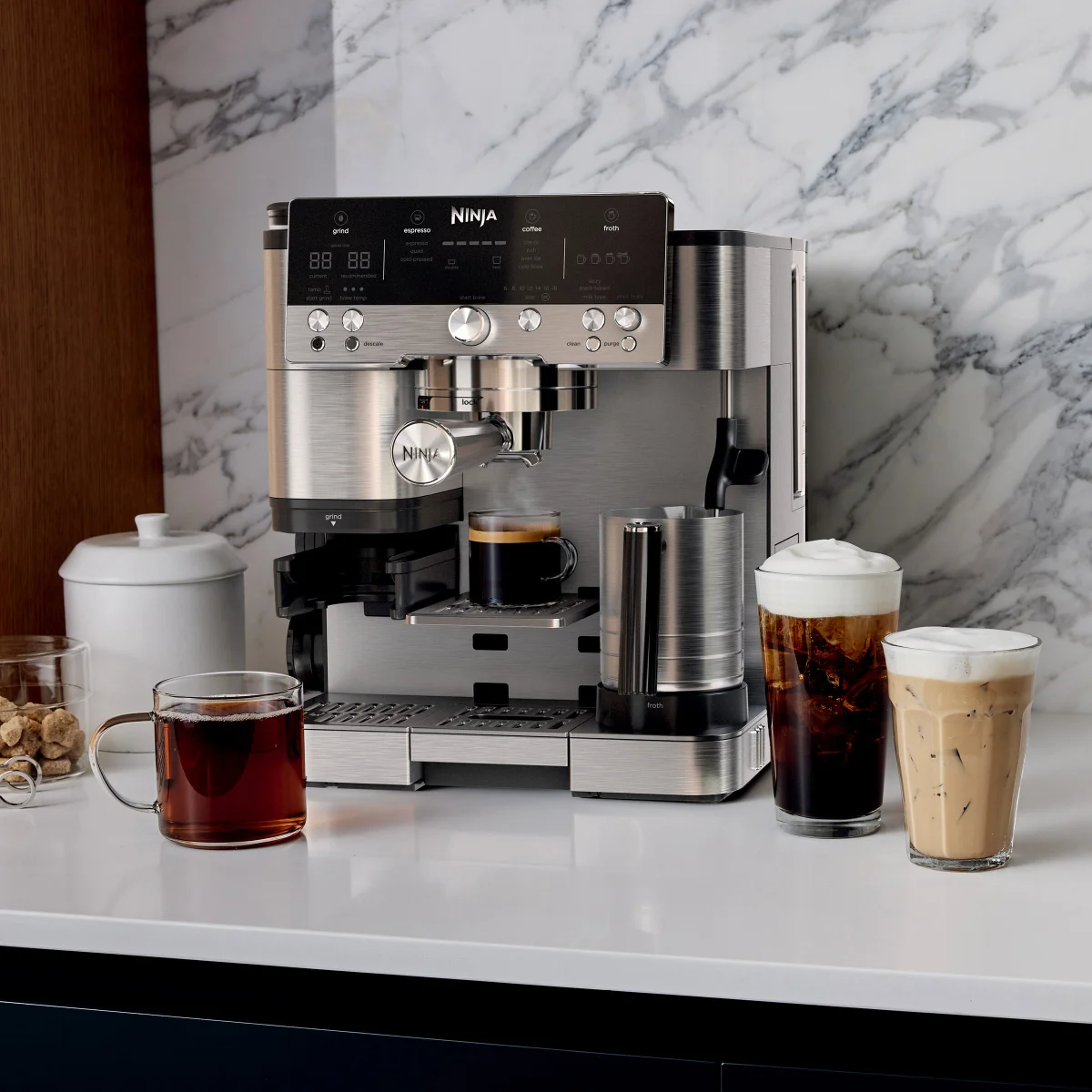 🔥This Week's Special Clearance Sale🔥Ninja Luxe Café Premier Series 3-in-1 Espresso, Coffee and Cold Brew Machine, Costco Shop Card Included