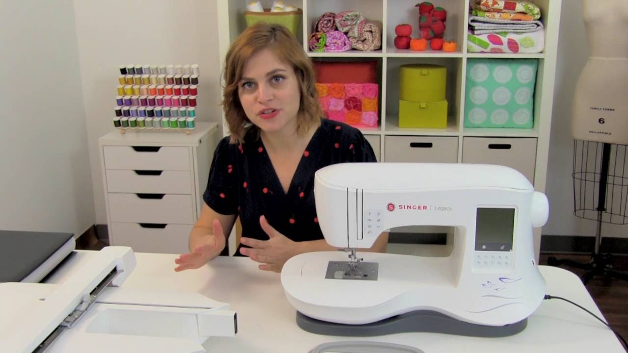 SINGER&reg; LEGACY&trade; Embroidery Machine Owners Class - YouTube
