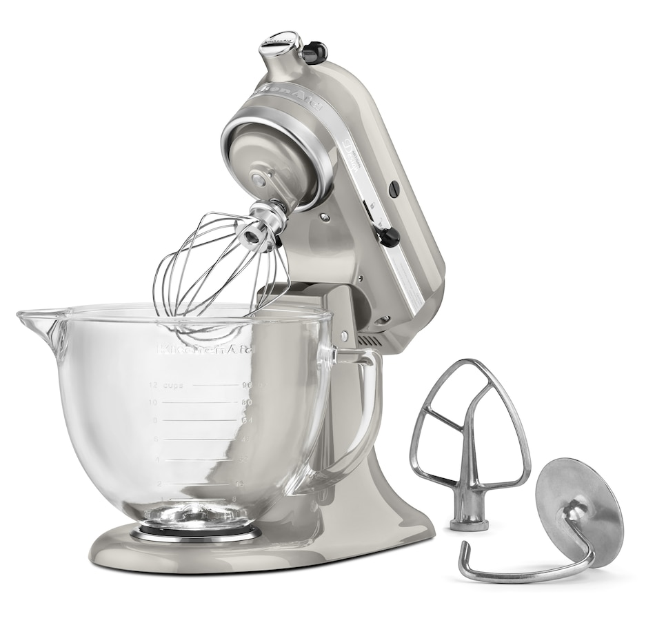 💝𝐐𝐕𝐂'𝐬 𝐁𝐥𝐚𝐜𝐤 𝐅𝐫𝐢𝐝𝐚𝐲 𝐃𝐞𝐚𝐥𝐬✨KitchenAid Artisan Design Series 5-Quart Tilt-Head Stand Mixer with Glass Bowl