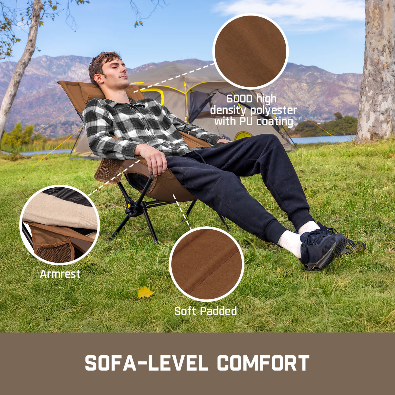 🔥This Week's Special Sale Buy 2 Get 2 Free🔥Fanttik Camping Rocker Chair