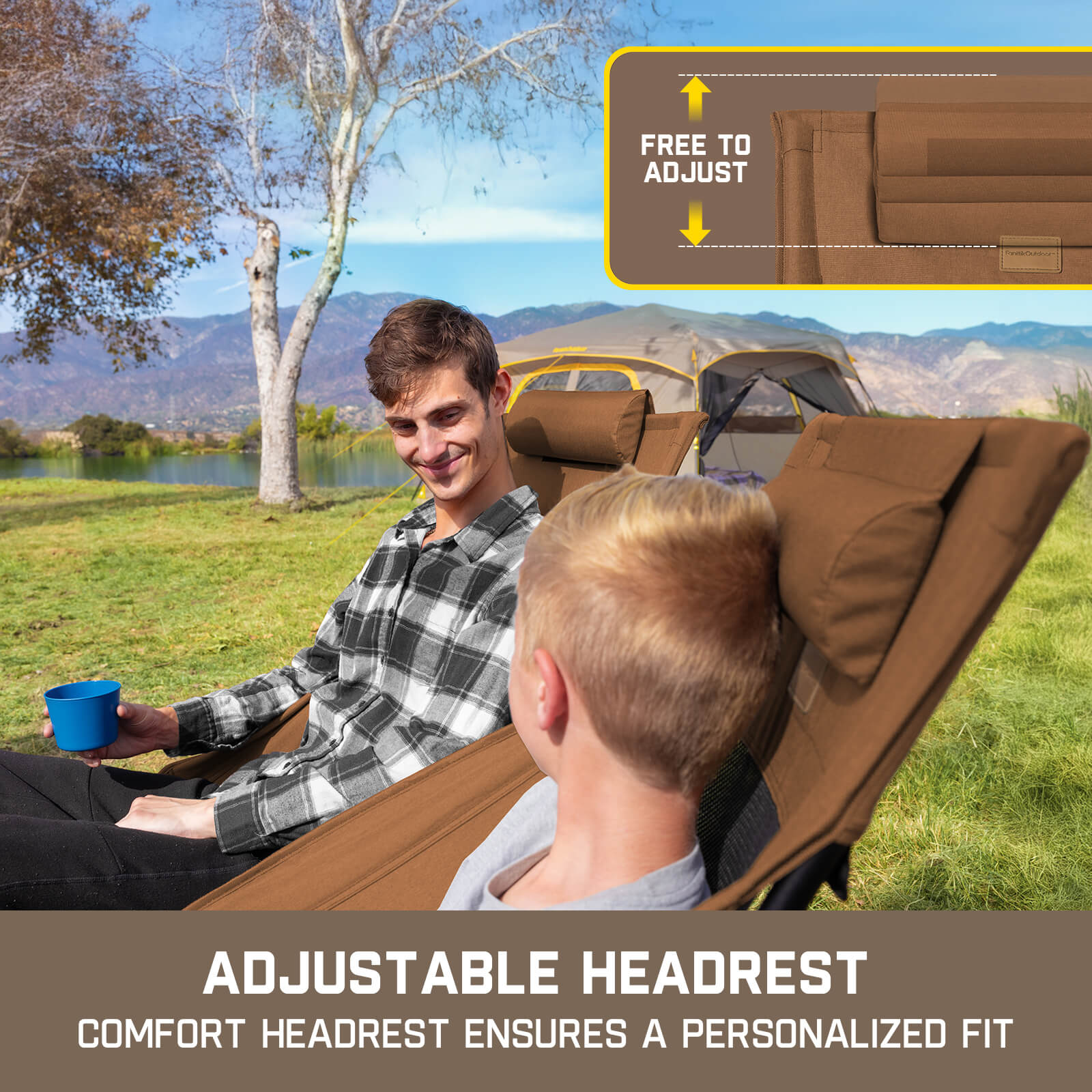 🔥This Week's Special Sale Buy 2 Get 2 Free🔥Fanttik Camping Rocker Chair