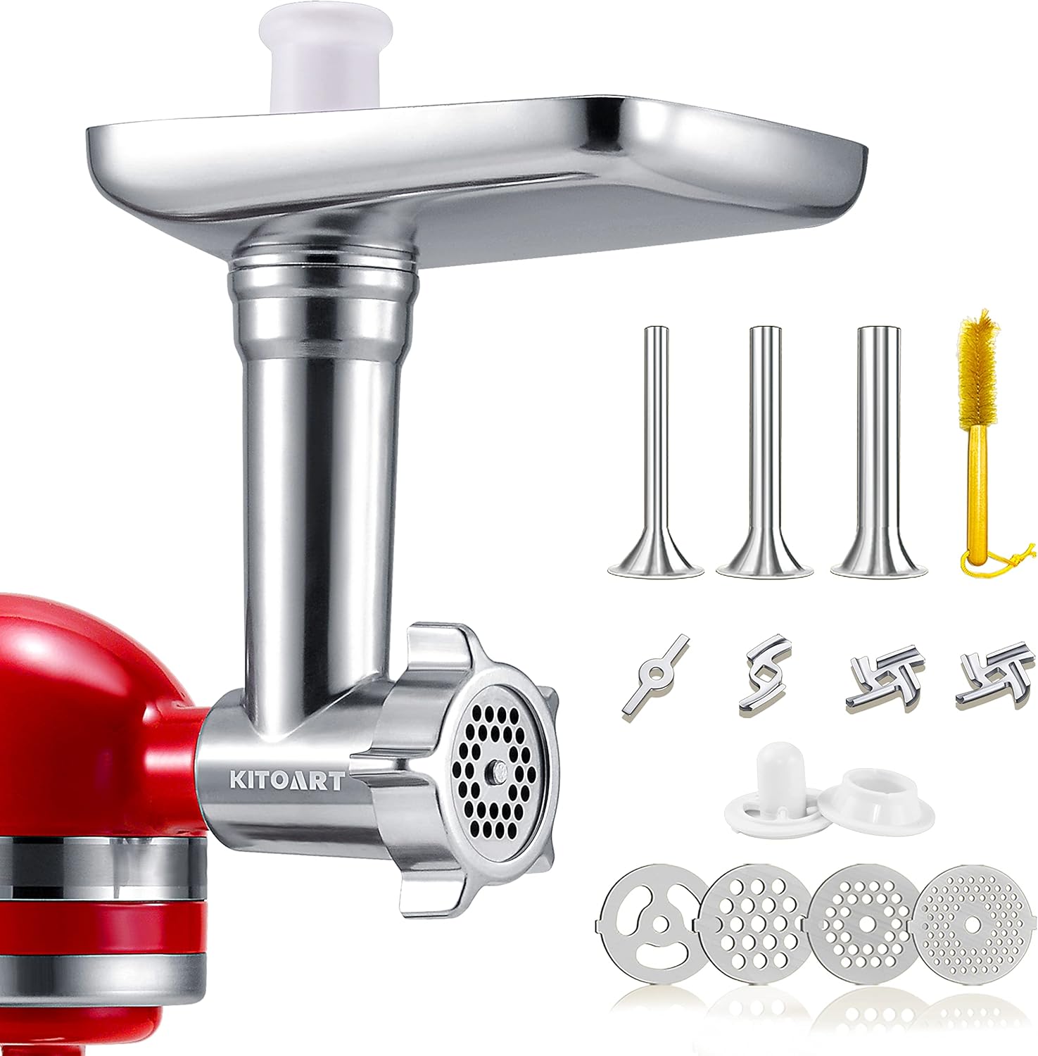 💝𝐐𝐕𝐂'𝐬 𝐁𝐥𝐚𝐜𝐤 𝐅𝐫𝐢𝐝𝐚𝐲 𝐃𝐞𝐚𝐥𝐬✨KitchenAid Metal Food Grinder Attachment with Sausage Stuffer