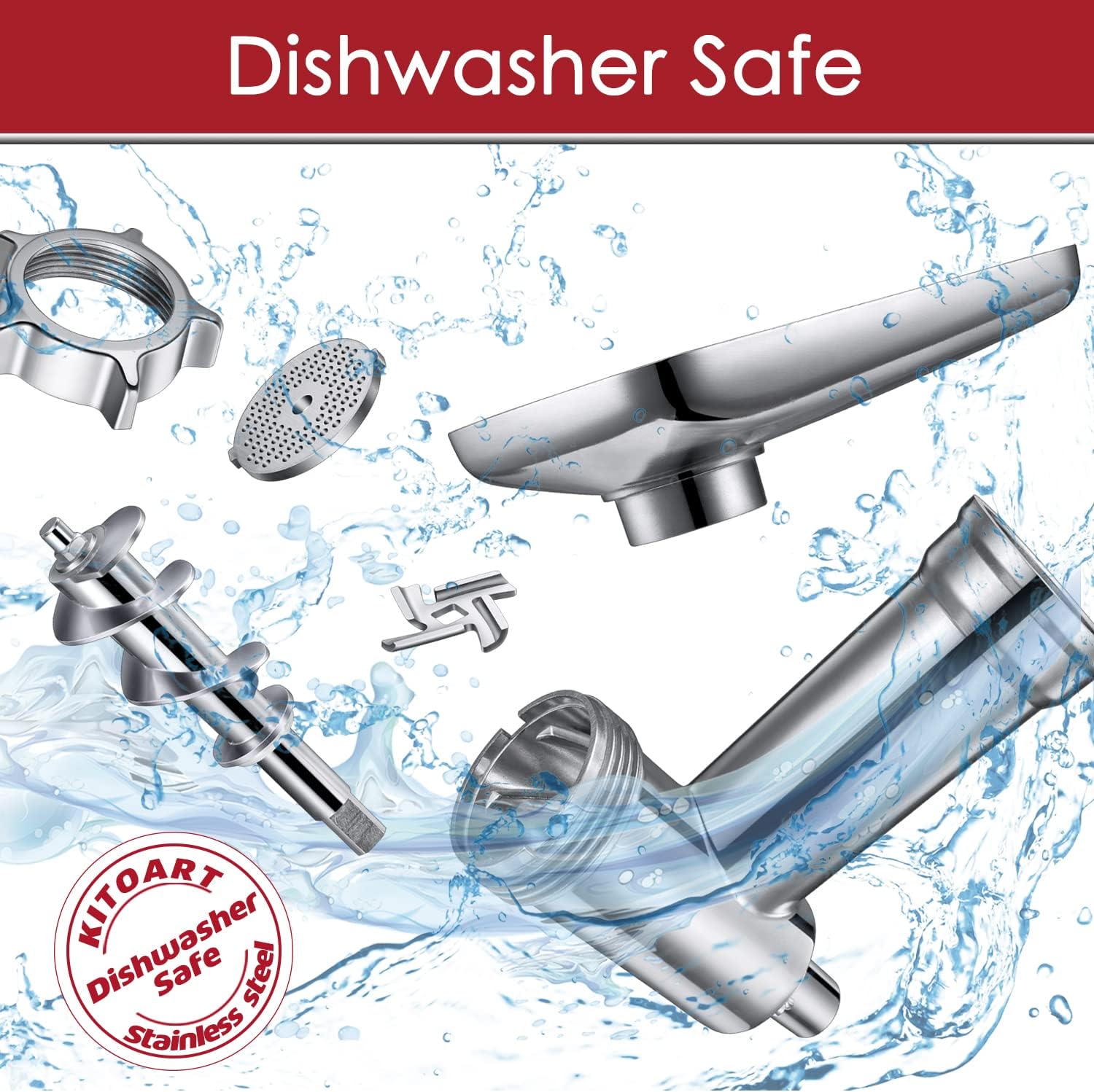 💝𝐐𝐕𝐂'𝐬 𝐁𝐥𝐚𝐜𝐤 𝐅𝐫𝐢𝐝𝐚𝐲 𝐃𝐞𝐚𝐥𝐬✨KitchenAid Metal Food Grinder Attachment with Sausage Stuffer