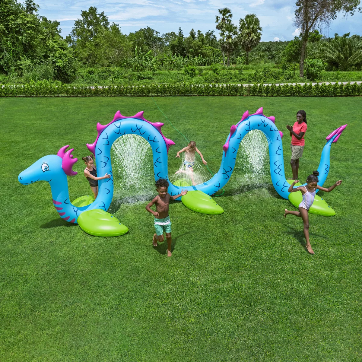🔥This Week's Special Sale🔥Giant Sea Serpent Kids Inflatable Sprinkler