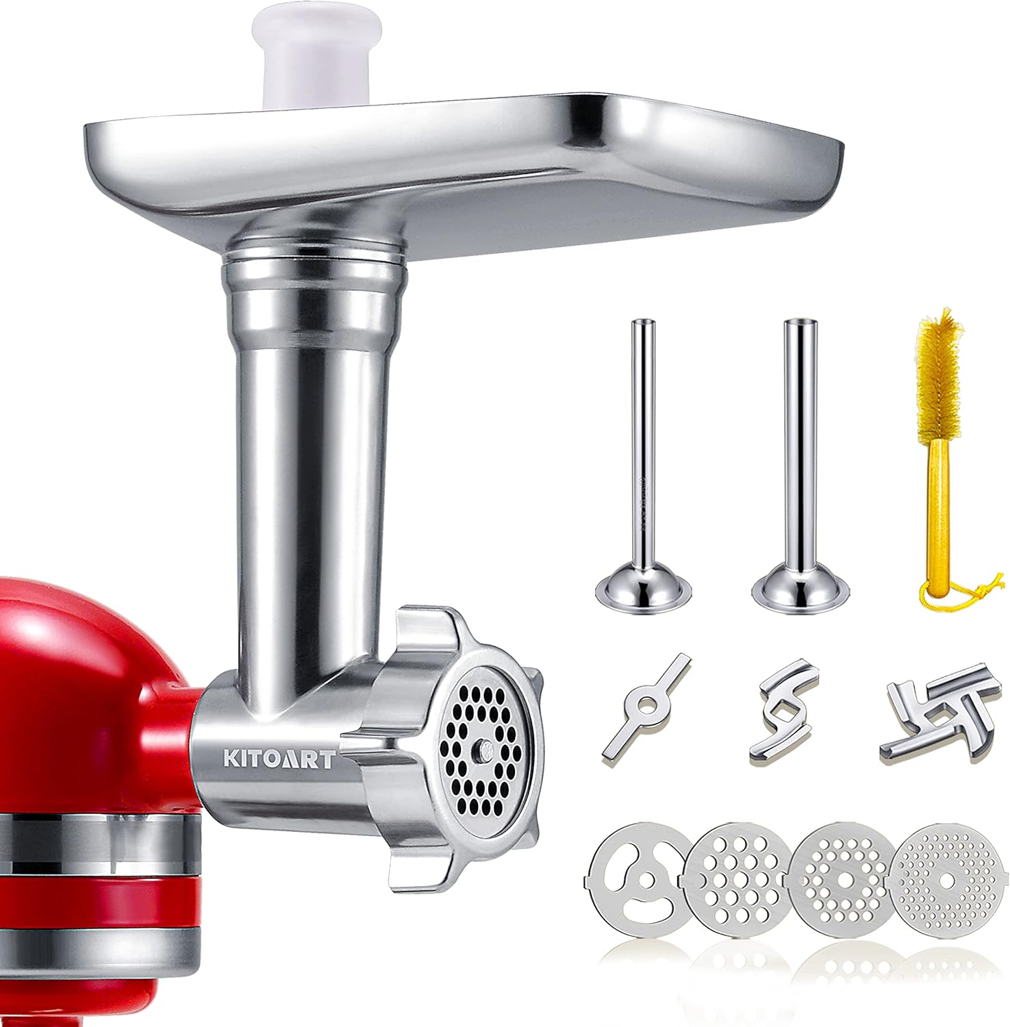 💝𝐐𝐕𝐂'𝐬 𝐁𝐥𝐚𝐜𝐤 𝐅𝐫𝐢𝐝𝐚𝐲 𝐃𝐞𝐚𝐥𝐬✨KitchenAid Metal Food Grinder Attachment with Sausage Stuffer