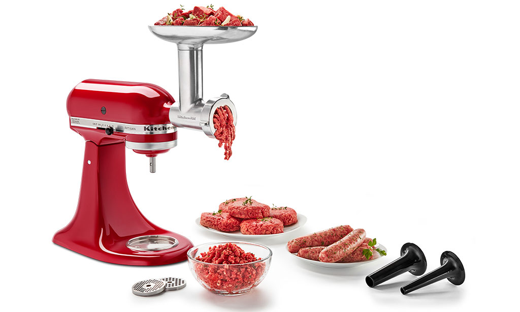💝𝐐𝐕𝐂'𝐬 𝐁𝐥𝐚𝐜𝐤 𝐅𝐫𝐢𝐝𝐚𝐲 𝐃𝐞𝐚𝐥𝐬✨KitchenAid Metal Food Grinder Attachment with Sausage Stuffer