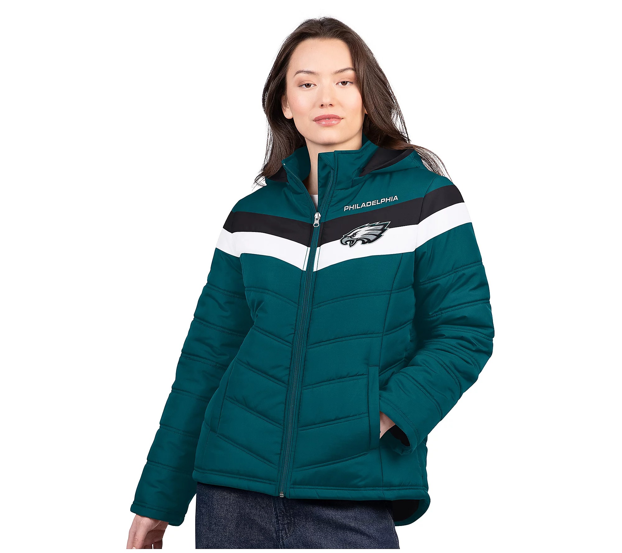💝𝐐𝐕𝐂'𝐬 𝐁𝐥𝐚𝐜𝐤 𝐅𝐫𝐢𝐝𝐚𝐲 𝐃𝐞𝐚𝐥𝐬 ✨NFL Officially Licensed Women's Quilted Puffer Jacket