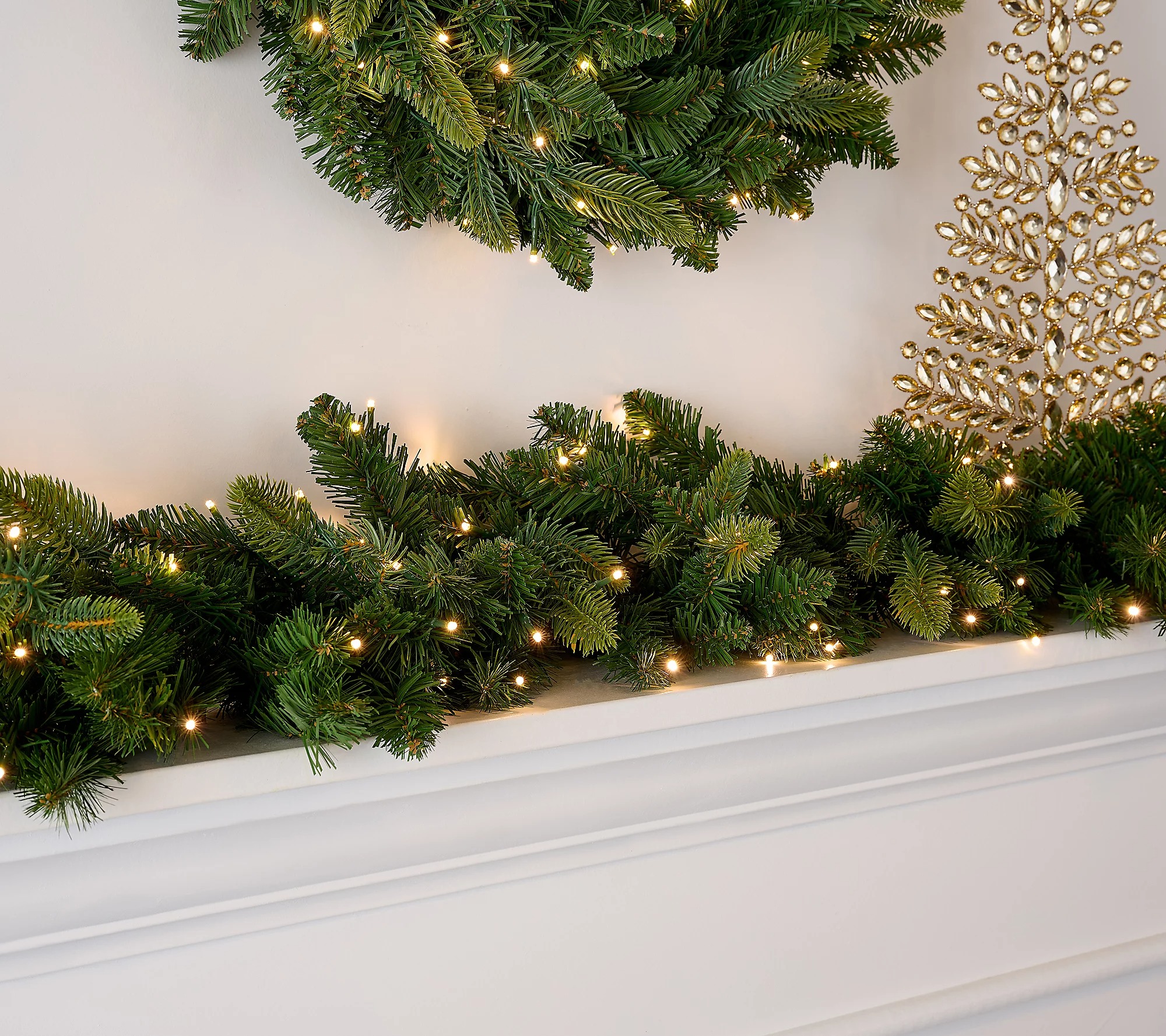 💝𝐐𝐕𝐂 𝐃𝐞𝐚𝐥𝐬 𝐨𝐧 𝐭𝐡𝐞 𝐃𝐚𝐢𝐥𝐲 ✨Bethlehem Lights Grand Radiance 6' Garland with 3-in-1 LEDs