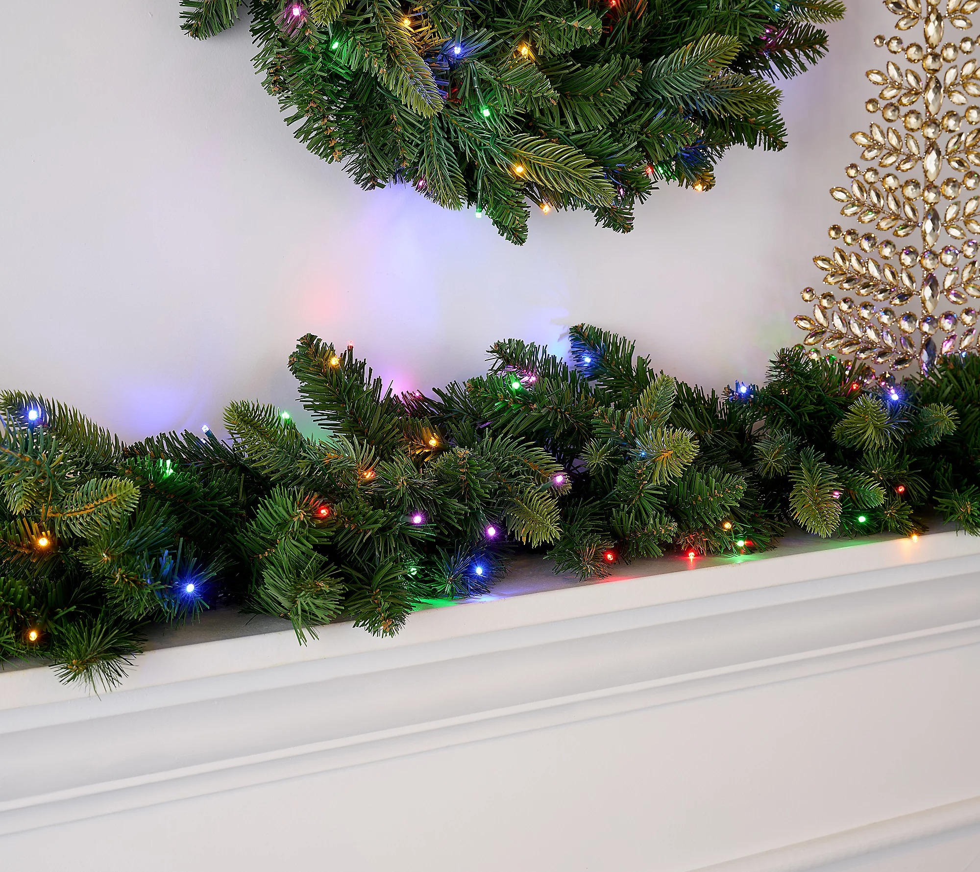 💝𝐐𝐕𝐂 𝐃𝐞𝐚𝐥𝐬 𝐨𝐧 𝐭𝐡𝐞 𝐃𝐚𝐢𝐥𝐲 ✨Bethlehem Lights Grand Radiance 6' Garland with 3-in-1 LEDs