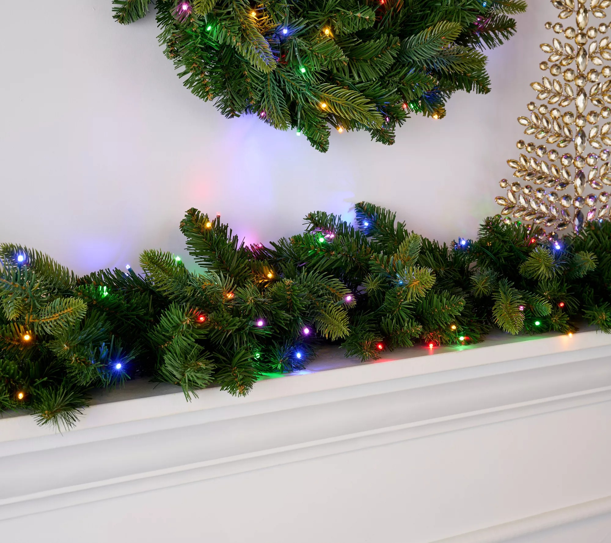💝𝐐𝐕𝐂 𝐃𝐞𝐚𝐥𝐬 𝐨𝐧 𝐭𝐡𝐞 𝐃𝐚𝐢𝐥𝐲 ✨Bethlehem Lights Grand Radiance 6' Garland with 3-in-1 LEDs